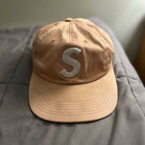 supreme s logo hat